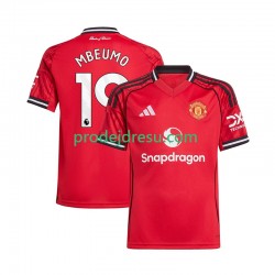 Manchester United Dresy Fotbal Bryan Mbeumo 19 Muž Domácí 2025-2026 Krátký rukáv