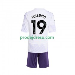 Manchester United Dresy Fotbal Bryan Mbeumo 19 Dětský Venkovní 2025-2026 Krátký rukáv