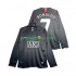 Manchester United Dresy Fotbal Critstiano Ronaldo 7 2007 Retro Muž Venkovní 2008 Dlouhý rukáv