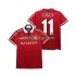 Manchester United Dresy Fotbal GIGGS 11 Retro Muž Domácí 1998 1999 Krátký rukáv