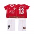Manchester United Dresy Fotbal J.S.PARK 13 2007 Retro Dětský Domácí 2006 Krátký rukáv