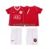 Manchester United Dresy Fotbal 2007 Retro Dětský Domácí 2006 Krátký rukáv