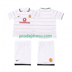 Manchester United Dresy Fotbal 2003 Retro Dětský Alternativní 2006 Krátký rukáv