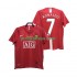 Manchester United Dresy Fotbal RONALDO 7 2007 Retro Muž Domácí 2008 Krátký rukáv