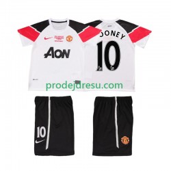 Manchester United Dresy Fotbal ROONEY 10 Champions League 2012 Retro Dětský Alternativní 2011 Krátký rukáv