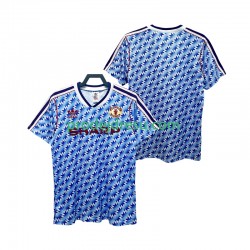 Manchester United Dresy Fotbal 1990 1992 Retro Muž Venkovní Krátký rukáv
