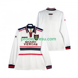 Manchester United Dresy Fotbal Retro Muž Venkovní 1998 1999 Dlouhý rukáv