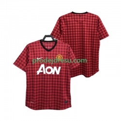 Manchester United Dresy Fotbal 2012 2013 Retro Muž Domácí Krátký rukáv