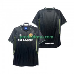 Manchester United Dresy Fotbal Retro Muž Alternativní 1998 1999 Krátký rukáv