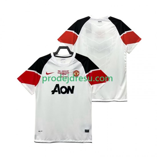 Manchester United Dresy Fotbal Champions League 2012 Retro Muž Alternativní 2011 Krátký rukáv