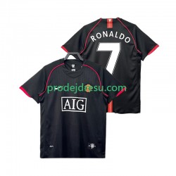 Manchester United Dresy Fotbal Ronaldo 7 2007 Retro Muž Venkovní 2008 Krátký rukáv