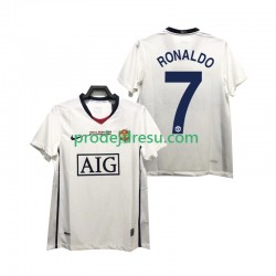 Manchester United Dresy Fotbal Ronaldo 7 Champions League 2009 Retro Muž Venkovní 2008 Krátký rukáv