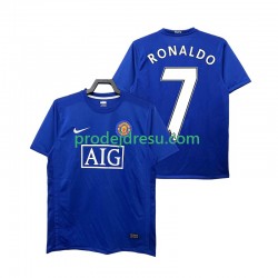 Manchester United Dresy Fotbal Ronaldo 7 2009 Retro Muž Alternativní 2008 Krátký rukáv