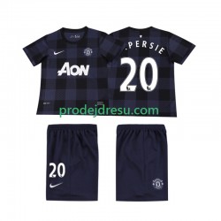 Manchester United Dresy Fotbal V PERSIE 20 2013 2014 Retro Dětský Venkovní Krátký rukáv