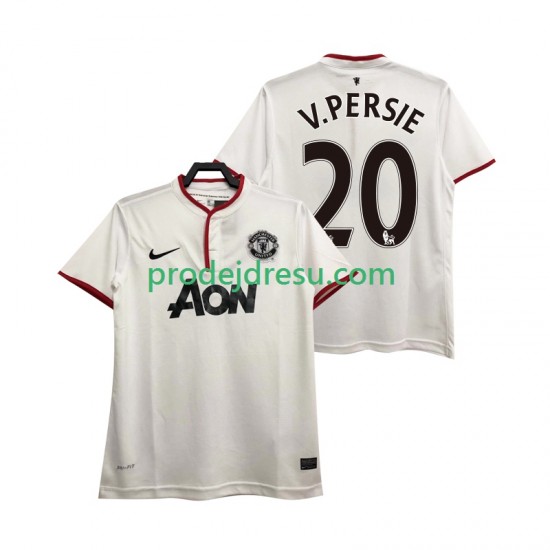 Manchester United Dresy Fotbal V PERSIE 20 2013 2014 Retro Muž Alternativní Krátký rukáv