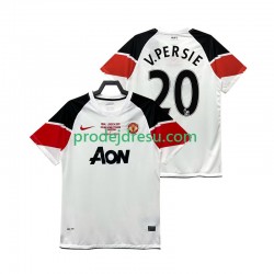 Manchester United Dresy Fotbal V PERSIE 20 Champions League 2012 Retro Muž Alternativní 2011 Krátký rukáv