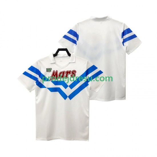 SSC Neapol Dresy Fotbal 1988 1989 Retro Muž Venkovní Krátký rukáv