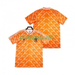 Nizozemsko Dresy Fotbal 1988 Retro Muž Domácí Krátký rukáv