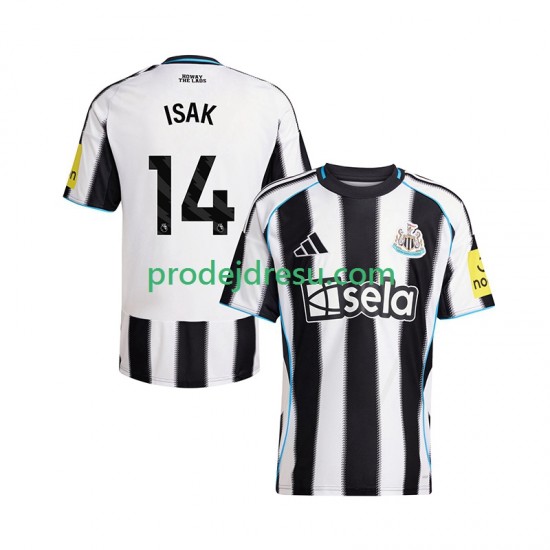 Newcastle United Dresy Fotbal Alexander Isak 14 Muž Domácí 2025-2026 Krátký rukáv