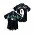 Newcastle United Dresy Fotbal SHEARER 9 2000 2001 Retro Muž Venkovní Krátký rukáv