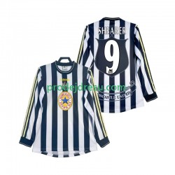 Newcastle United Dresy Fotbal SHEARER 9 1997 Retro Muž Domácí 1999 Dlouhý rukáv