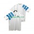 Olympique Marseille Dresy Fotbal 1992 1993 Retro Muž Domácí Krátký rukáv