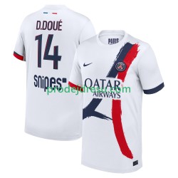 Paris Saint-Germain Dresy Fotbal Desire Doue 14 Muž Venkovní 2025-2026 Krátký rukáv