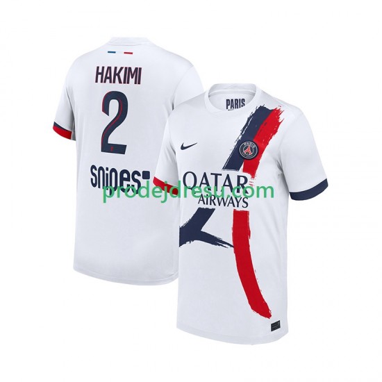 Paris Saint-Germain Dresy Fotbal Hakimi 2 Muž Venkovní 2025-2026 Krátký rukáv
