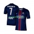 Paris Saint-Germain Dresy Fotbal Khvicha Kvaratskhelia 7 Muž Domácí 2025-2026 Krátký rukáv
