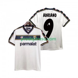 Parma Dresy Fotbal ADRIANO 9 2003 Retro Muž Venkovní 2002 Krátký rukáv
