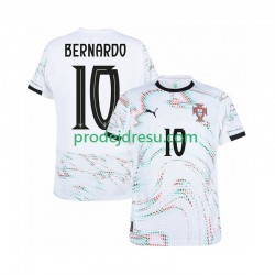 Portugalsko Dresy Fotbal Bernardo Silva 10 Muž Venkovní 2025-2026 Krátký rukáv
