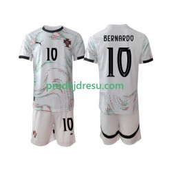 Portugalsko Dresy Fotbal Bernardo Silva 10 Dětský Venkovní 2025-2026 Krátký rukáv