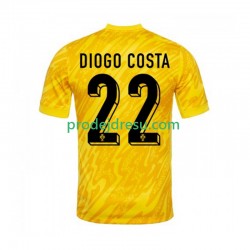 Portugalsko Dresy Fotbal Diogo Costa 22 Brankářské Muž Domácí 2024 Krátký rukáv