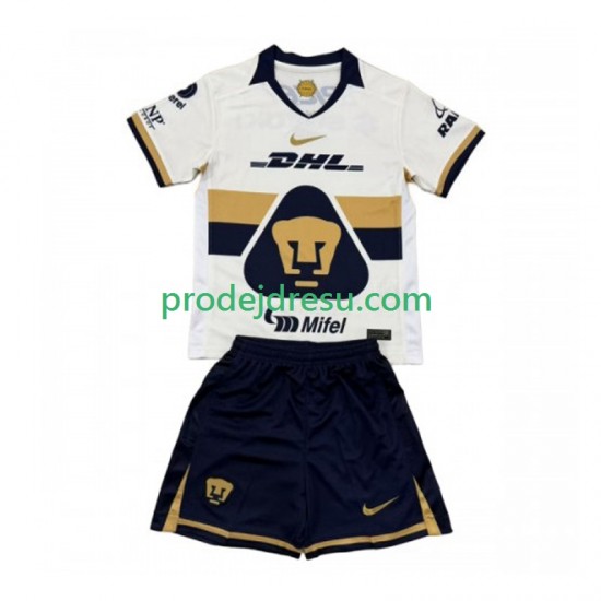 Pumas UNAM Dresy Fotbal Dětský Domácí 2025-2026 Krátký rukáv