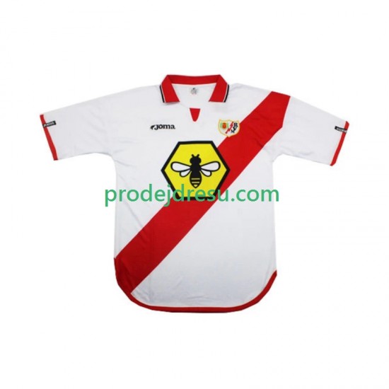 Rayo Vallecano Dresy Fotbal 2000 2001 Retro Muž Domácí Krátký rukáv