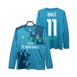 Real Madrid Dresy Fotbal BALE 11 2017 2018 Retro Muž Alternativní Dlouhý rukáv