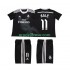 Real Madrid Dresy Fotbal Bale 11 2014 Retro Dětský Alternativní Krátký rukáv