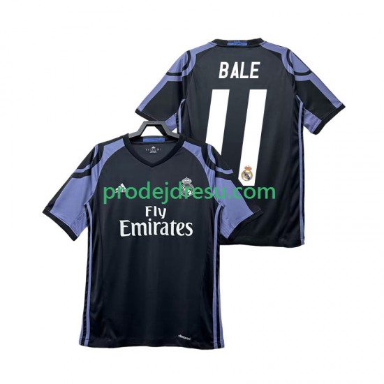 Real Madrid Dresy Fotbal Bale 11 2016 2017 Retro Muž Alternativní Krátký rukáv