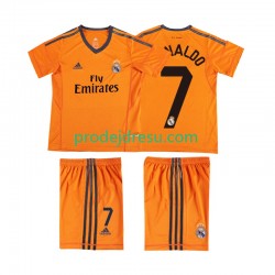 Real Madrid Dresy Fotbal Cristiano Ronaldo 7 2013 2014 Retro Dětský Alternativní Krátký rukáv