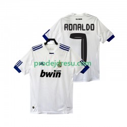 Real Madrid Dresy Fotbal Cristiano Ronaldo 7 Retro Muž Domácí 2011 2010 Krátký rukáv