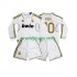 Real Madrid Dresy Fotbal FIGO 10 2012 Retro Dětský Domácí 2011 Dlouhý rukáv