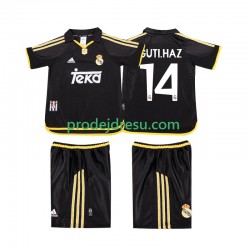 Real Madrid Dresy Fotbal GUTI.HAZ 14 2001 Retro Dětský Venkovní 1999 Krátký rukáv