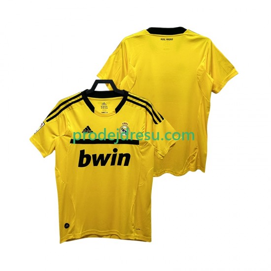Real Madrid Dresy Fotbal 2012 Brankářské Retro Muž Domácí 2011 Krátký rukáv