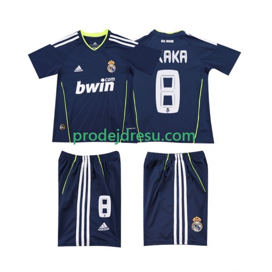 Real Madrid Dresy Fotbal KAKA 8 Retro Dětský Venkovní 2011 2010 Krátký rukáv