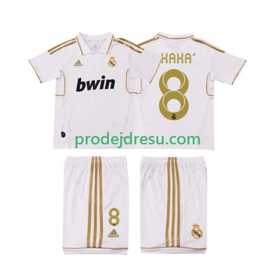 Real Madrid Dresy Fotbal KAKA 8 2012 Retro Dětský Domácí 2011 Krátký rukáv