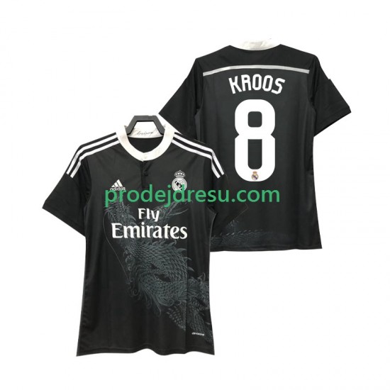 Real Madrid Dresy Fotbal KROOS 8 2014 2015 Retro Muž Venkovní Krátký rukáv