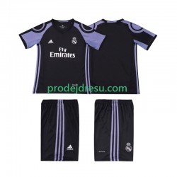 Real Madrid Dresy Fotbal 2016 2017 Retro Dětský Alternativní Krátký rukáv