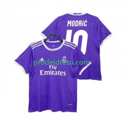 Real Madrid Dresy Fotbal Modrić LUCA 10 2016 2017 Retro Muž Venkovní Krátký rukáv