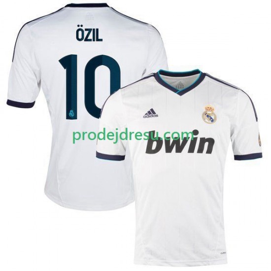 Real Madrid Dresy Fotbal Ozil 2012 2013 Retro Muž Domácí Krátký rukáv