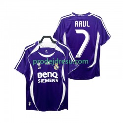 Real Madrid Dresy Fotbal RAUL 7 2007 Retro Muž Venkovní 2006 Krátký rukáv